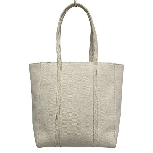 BALENCIAGA Everyday XS Tote Bag Cream Black Canvas - Tote Bag - Picture 3 of 9
